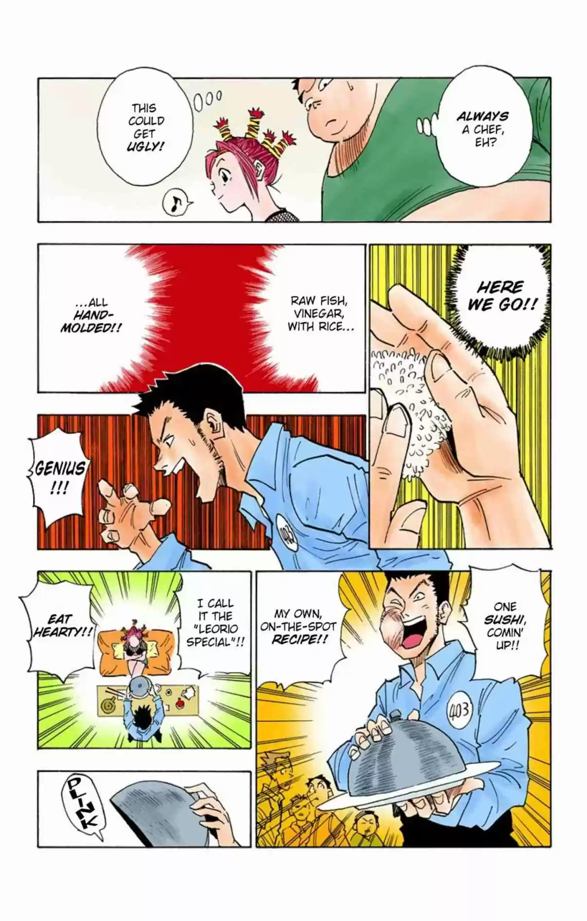Hunter x Hunter Full Color Vol. 2 Ch. 11 The Inevitable Outcome
