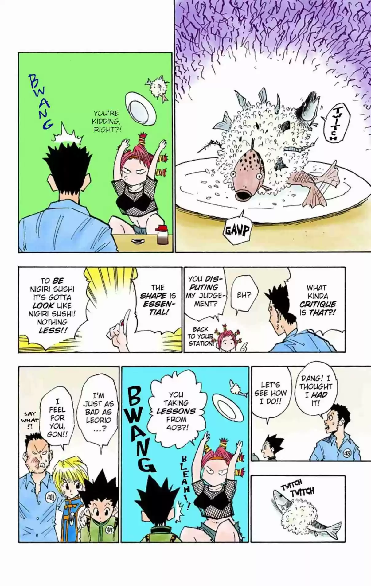 Hunter x Hunter Full Color Vol. 2 Ch. 11 The Inevitable Outcome