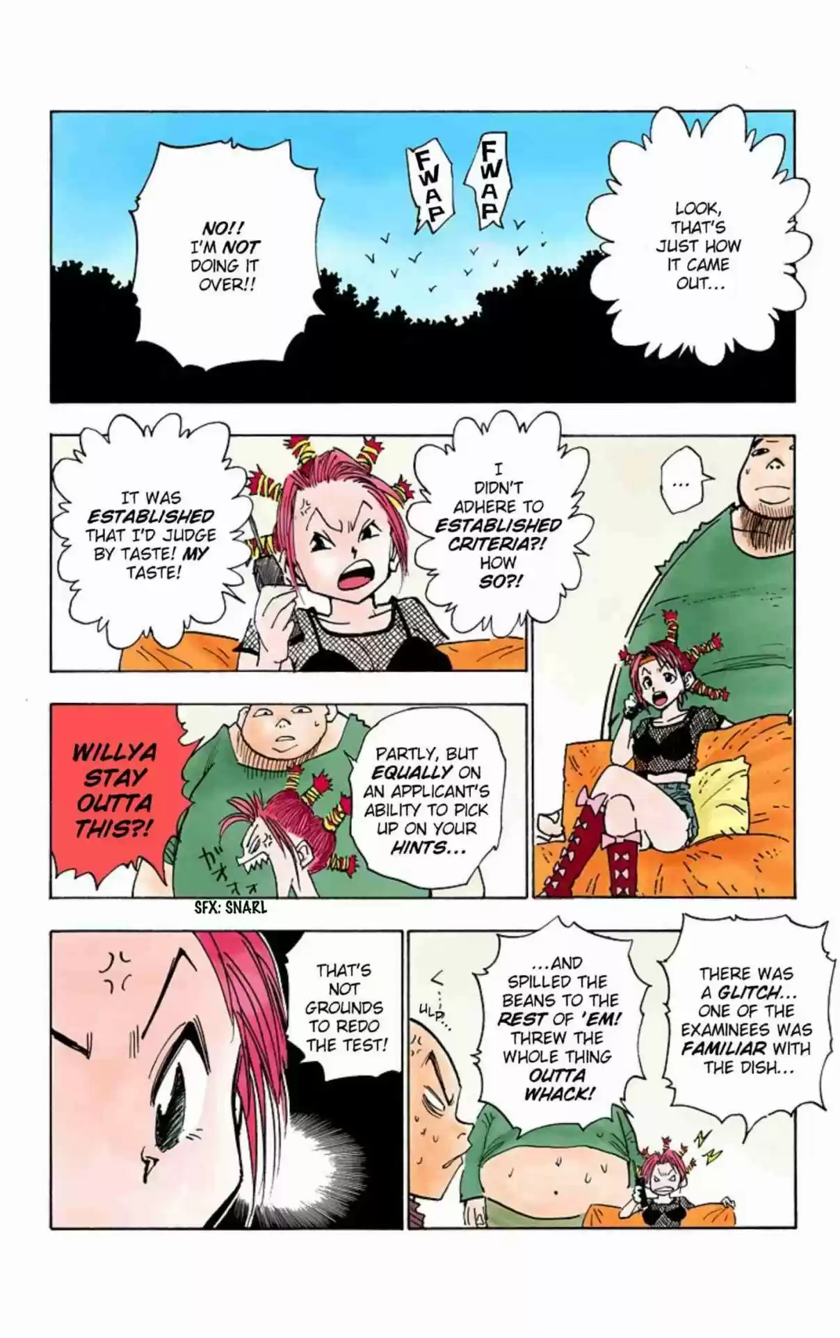 Hunter x Hunter Full Color Vol. 2 Ch. 12 The Chairman Awaits