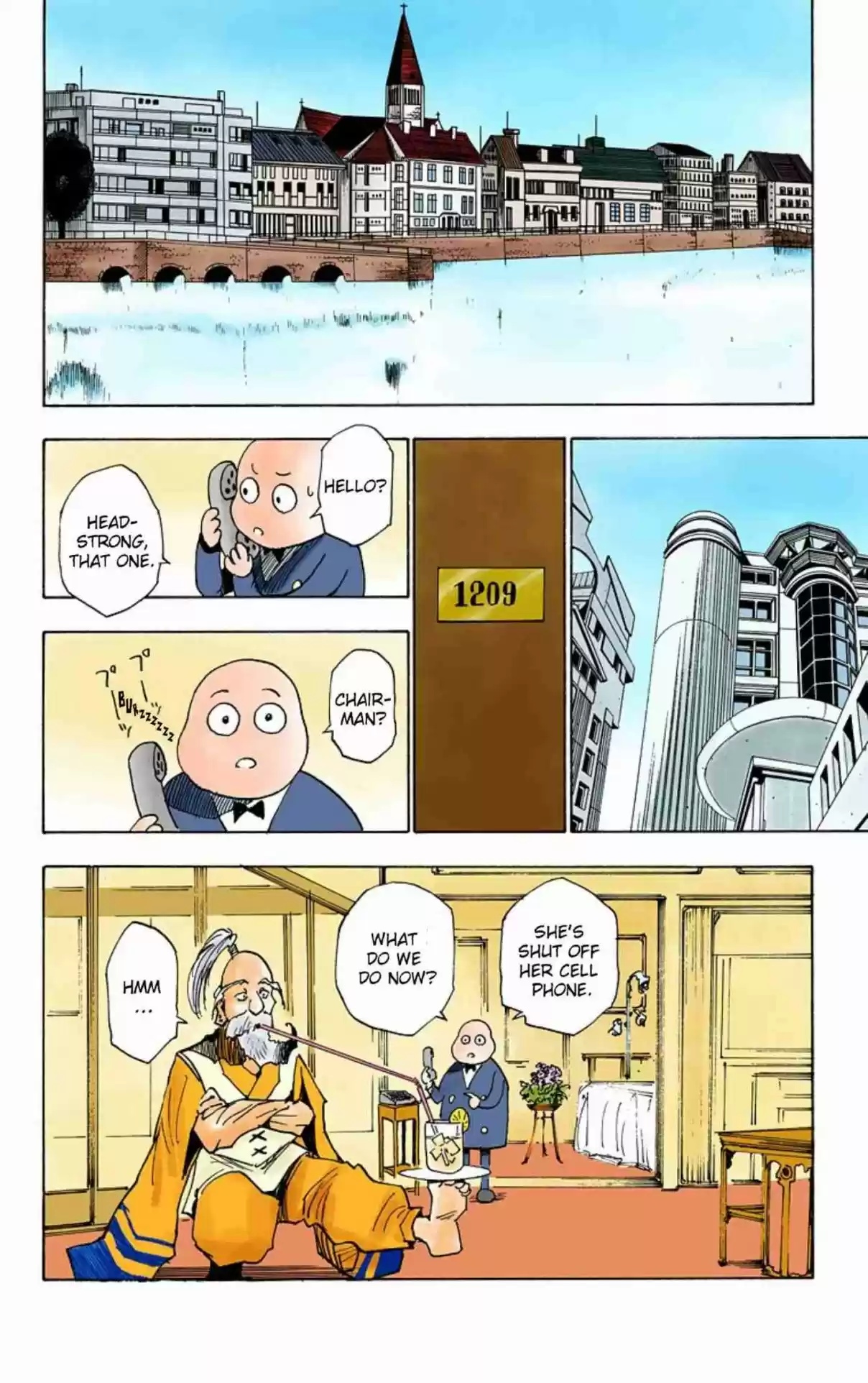 Hunter x Hunter Full Color Vol. 2 Ch. 12 The Chairman Awaits