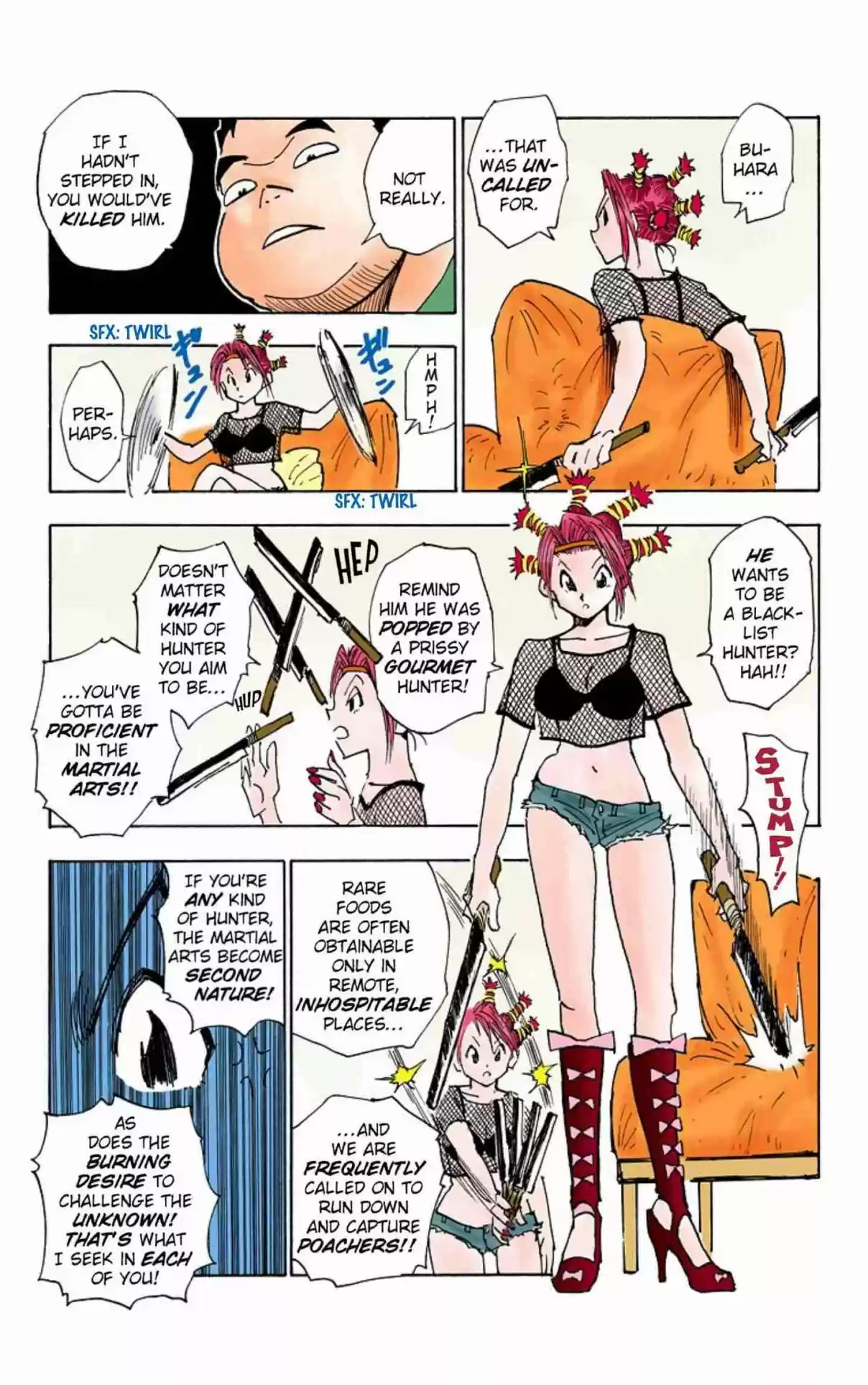 Hunter x Hunter Full Color Vol. 2 Ch. 12 The Chairman Awaits