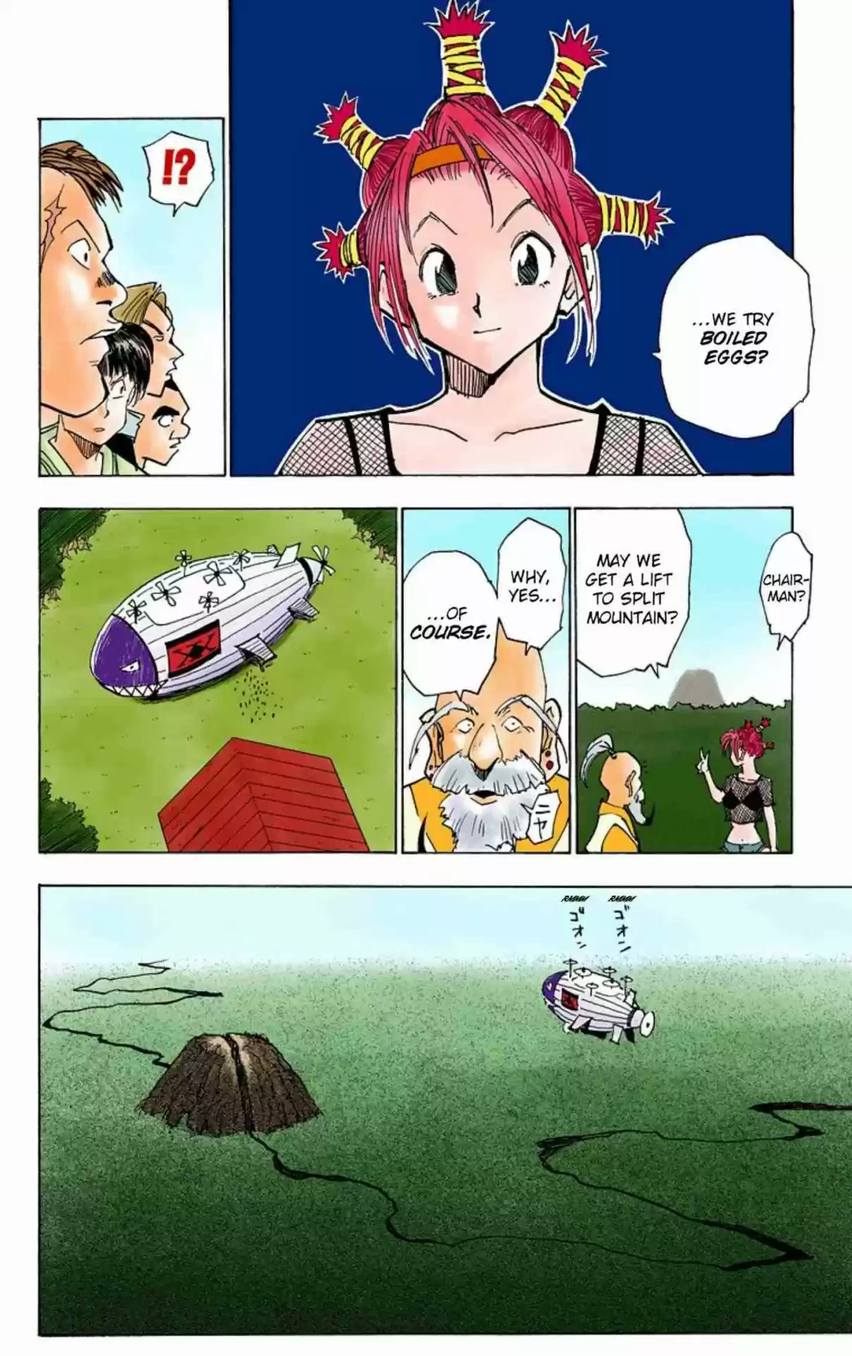 Hunter x Hunter Full Color Vol. 2 Ch. 12 The Chairman Awaits