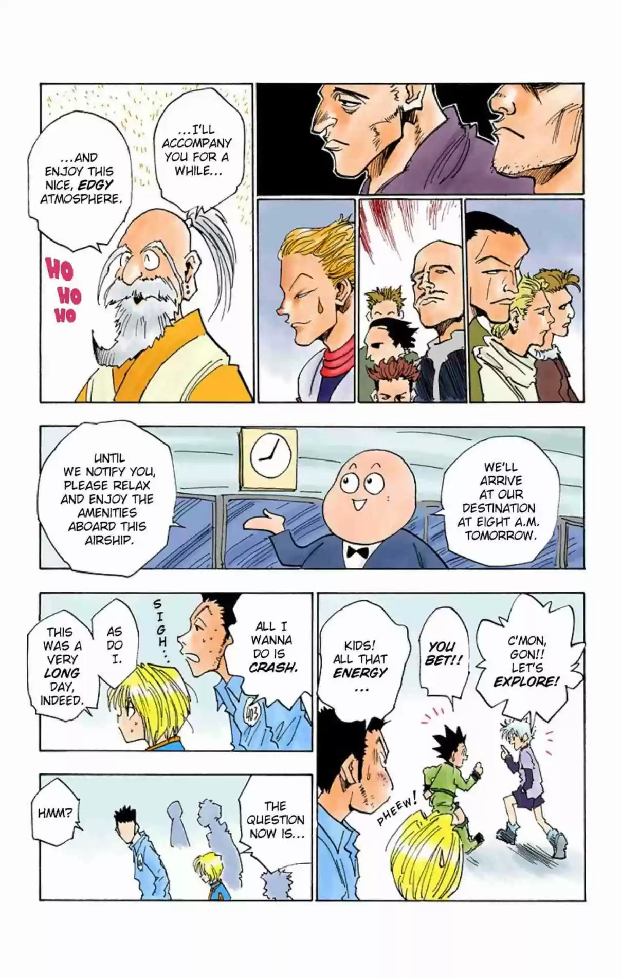 Hunter x Hunter Full Color Vol. 2 Ch. 13 A Game at Midnight, Part 1