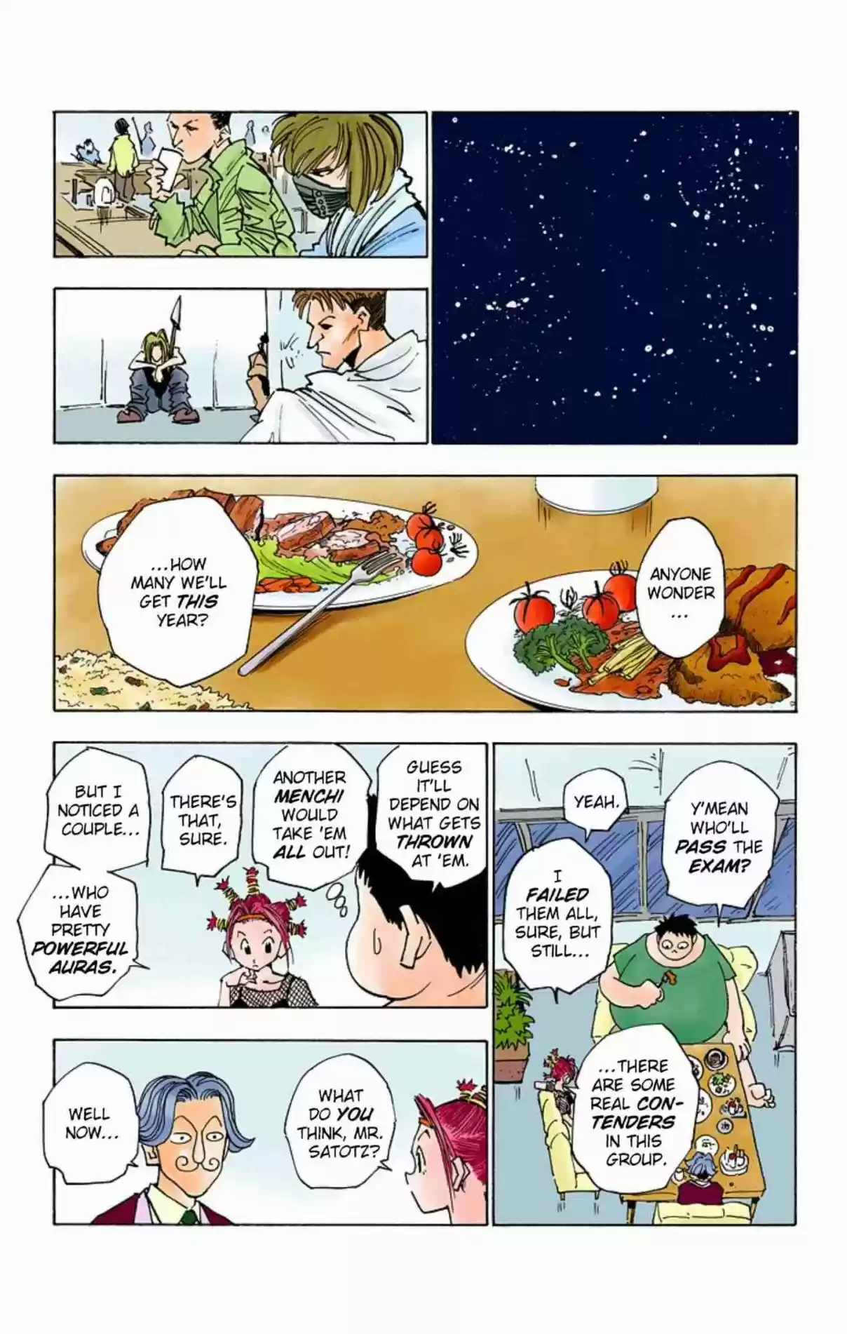 Hunter x Hunter Full Color Vol. 2 Ch. 13 A Game at Midnight, Part 1