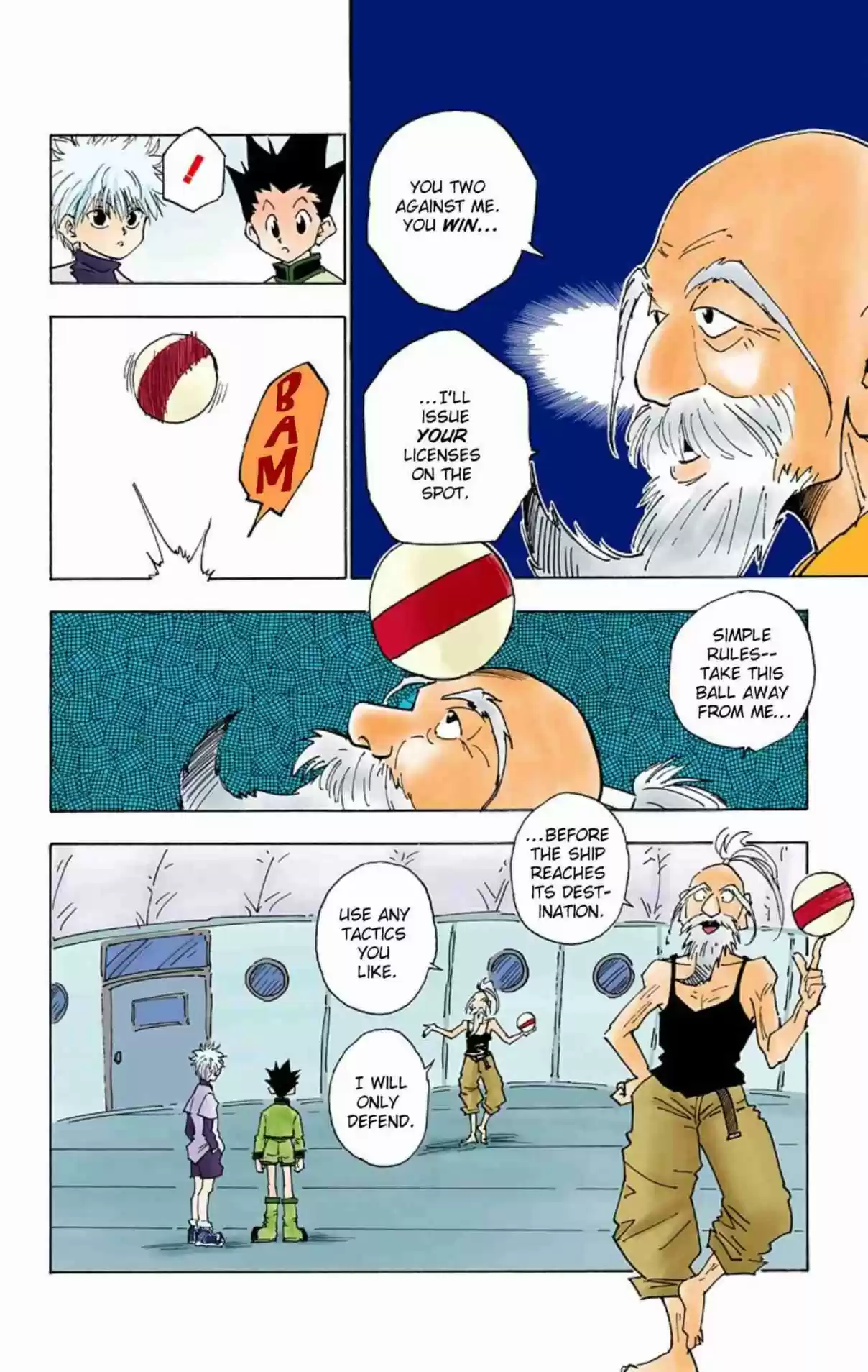 Hunter x Hunter Full Color Vol. 2 Ch. 13 A Game at Midnight, Part 1