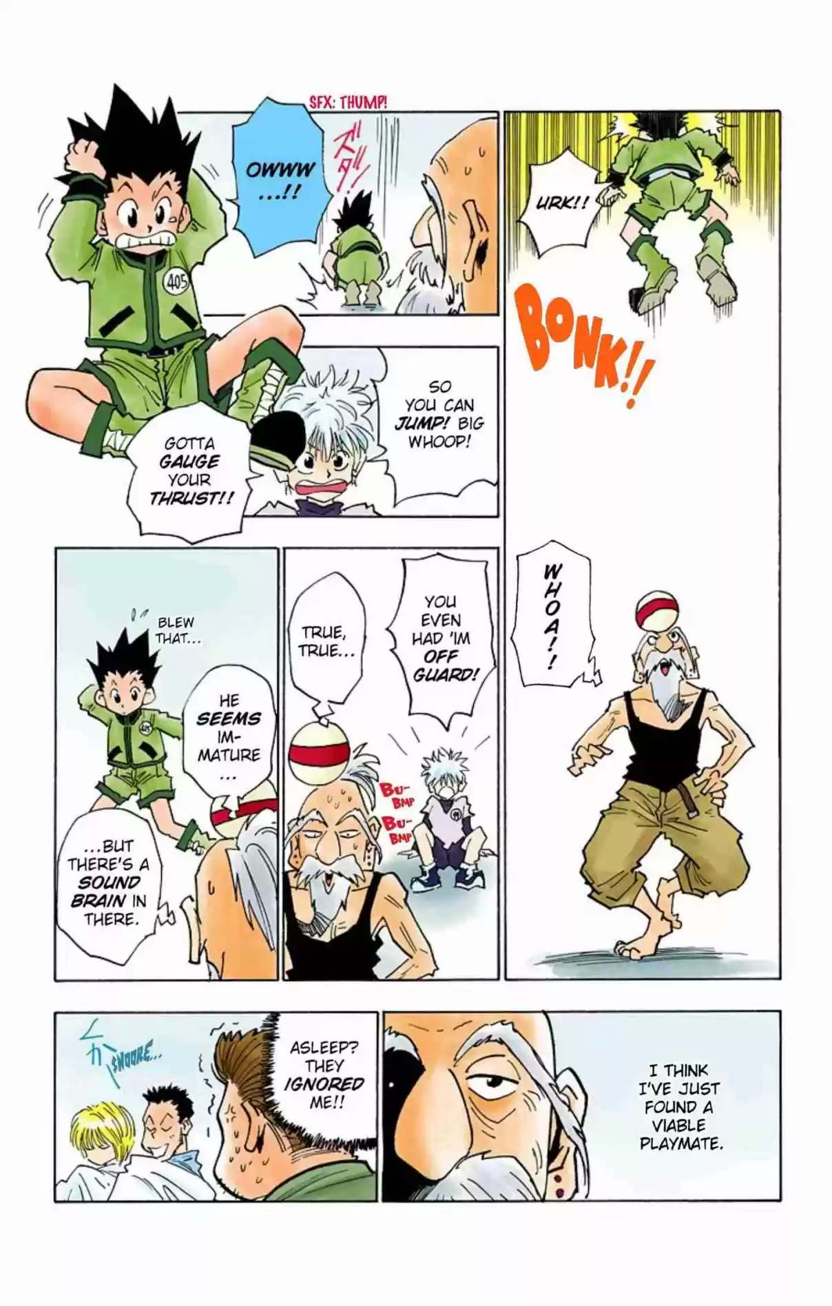 Hunter x Hunter Full Color Vol. 2 Ch. 13 A Game at Midnight, Part 1