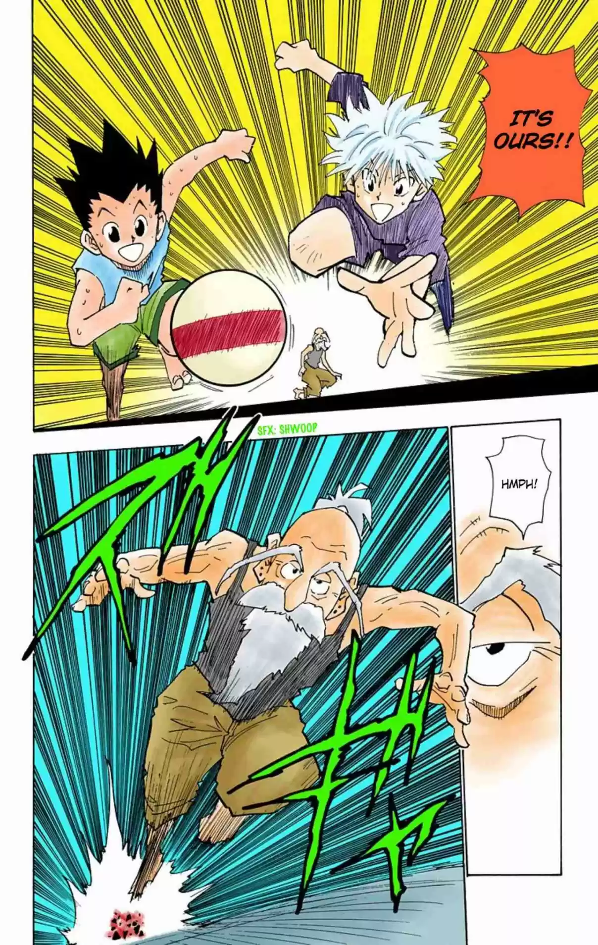 Hunter x Hunter Full Color Vol. 2 Ch. 14 A Game at Midnight, Part 2