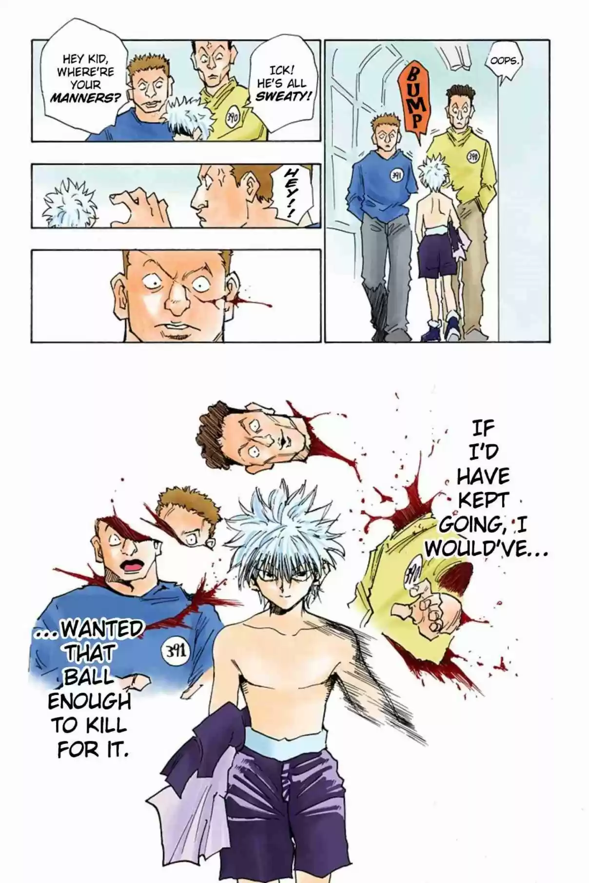 Hunter x Hunter Full Color Vol. 2 Ch. 14 A Game at Midnight, Part 2