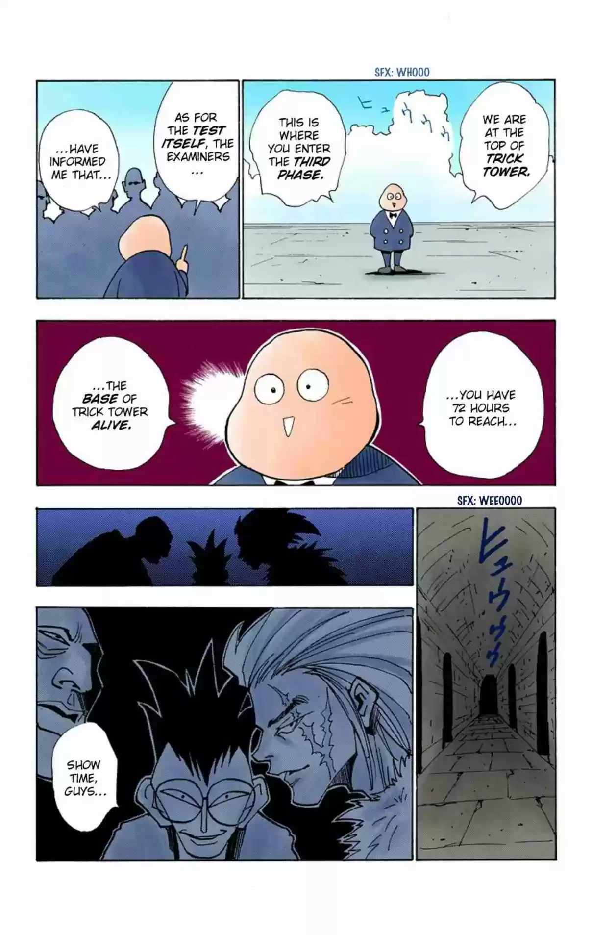 Hunter x Hunter Full Color Vol. 2 Ch. 14 A Game at Midnight, Part 2