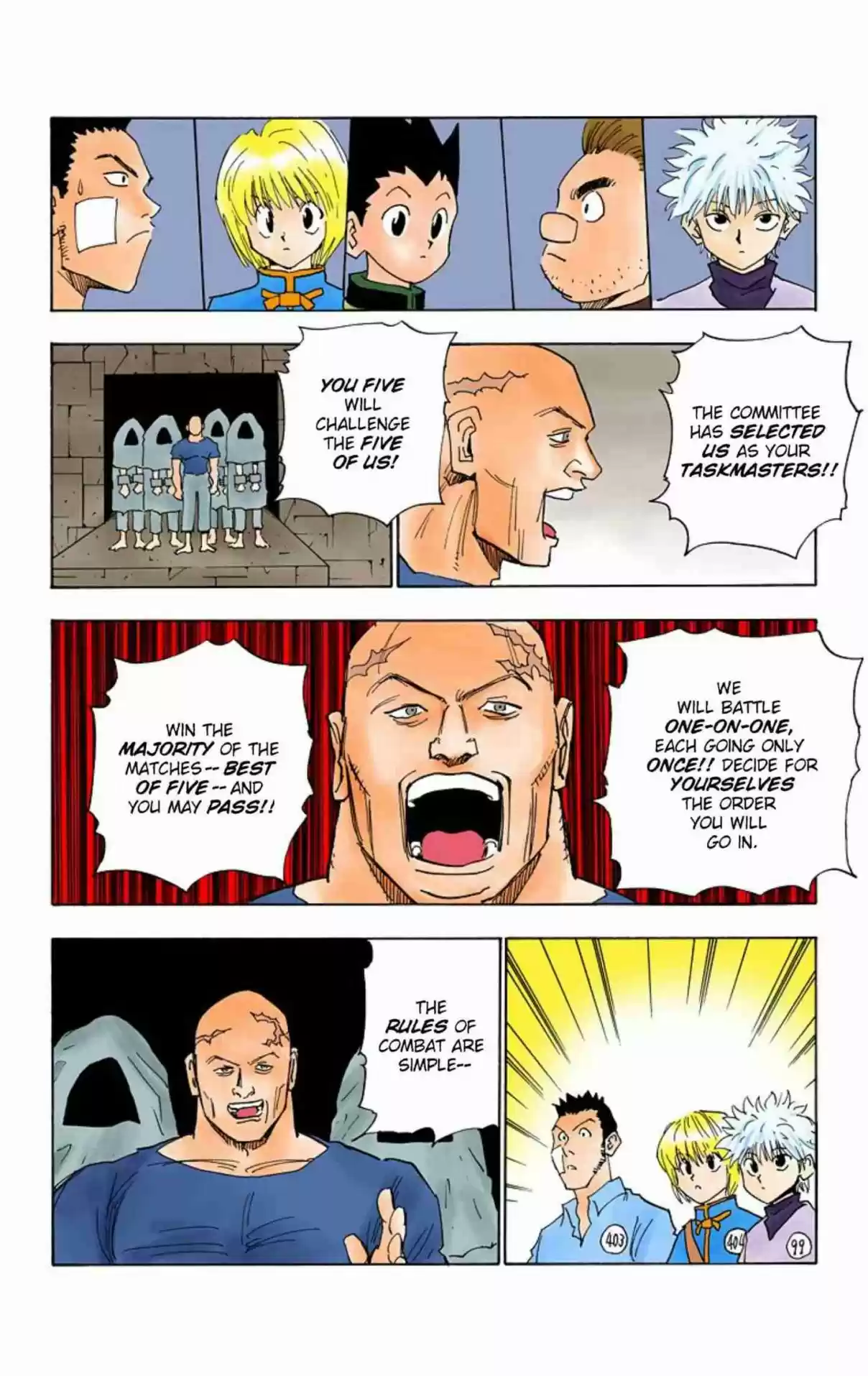 Hunter x Hunter Full Color Vol. 2 Ch. 16 Enter the Taskmasters