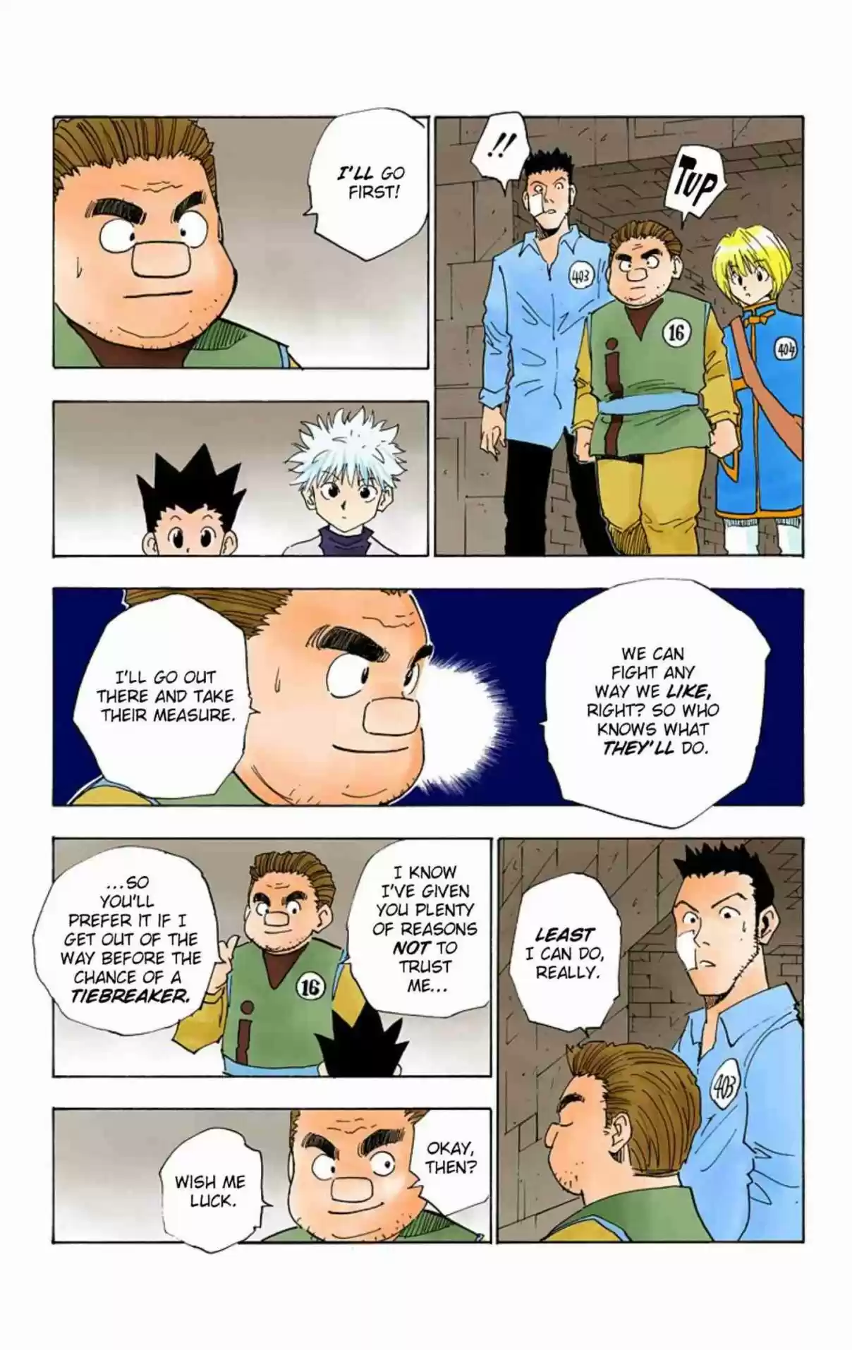 Hunter x Hunter Full Color Vol. 2 Ch. 16 Enter the Taskmasters