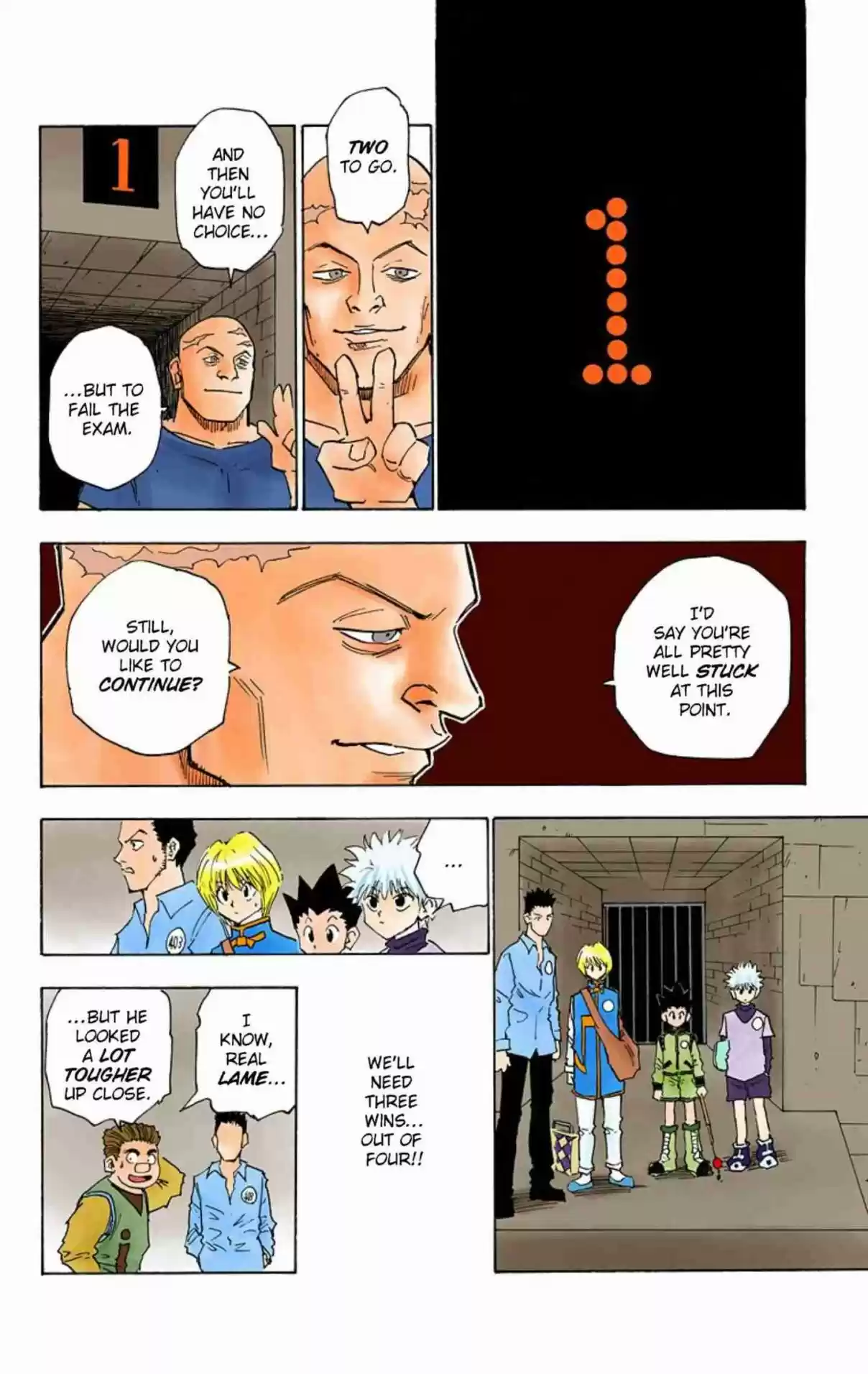 Hunter x Hunter Full Color Vol. 2 Ch. 16 Enter the Taskmasters