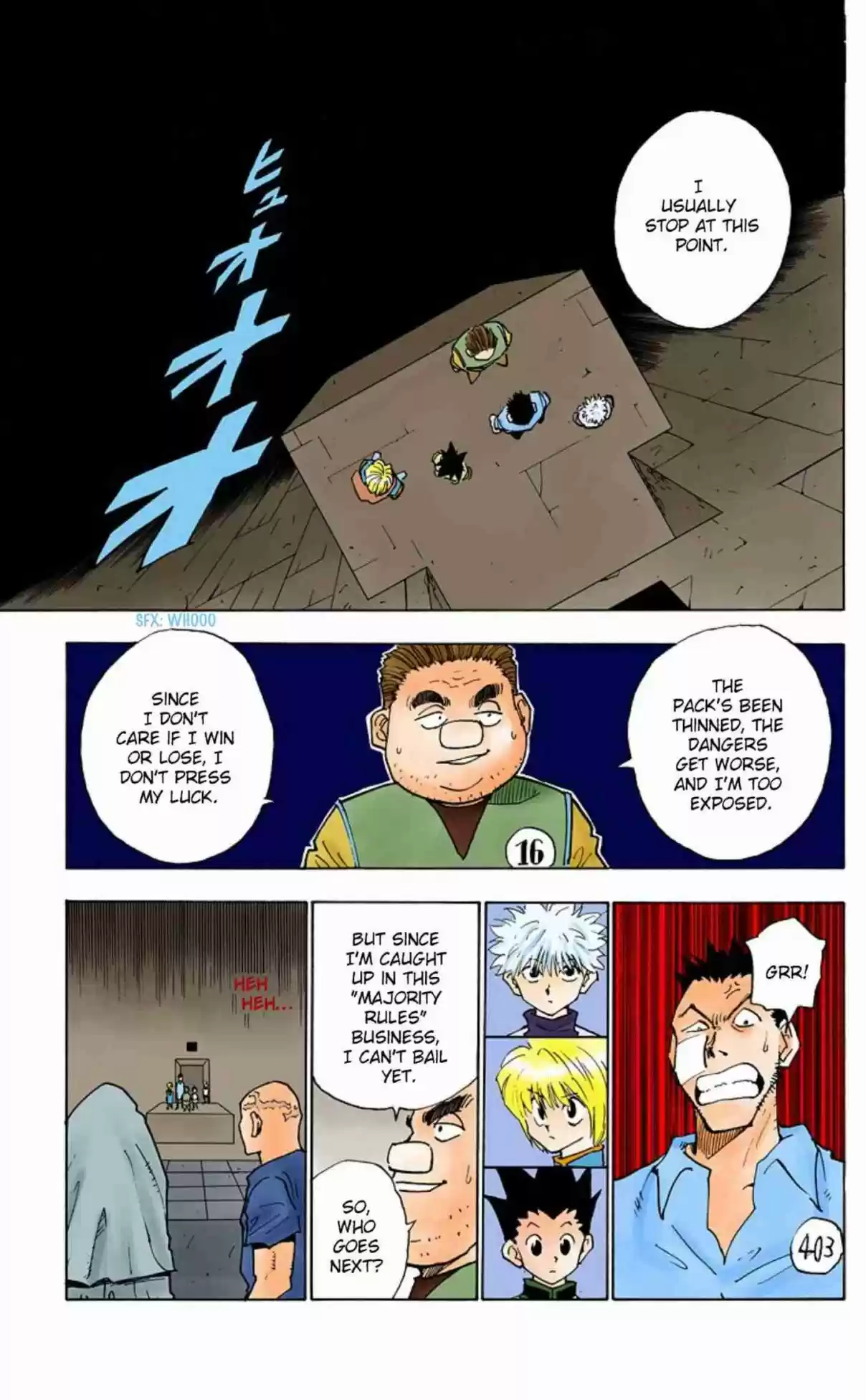 Hunter x Hunter Full Color Vol. 2 Ch. 17 Desperate Choice
