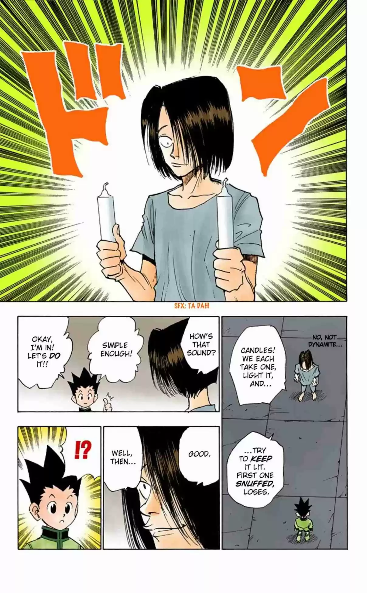 Hunter x Hunter Full Color Vol. 2 Ch. 17 Desperate Choice