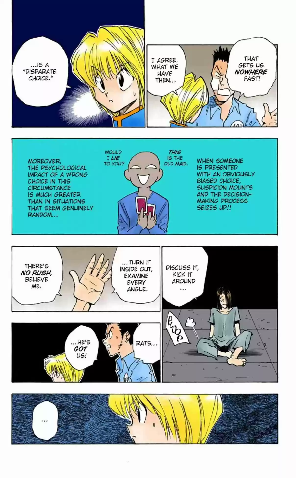 Hunter x Hunter Full Color Vol. 2 Ch. 17 Desperate Choice
