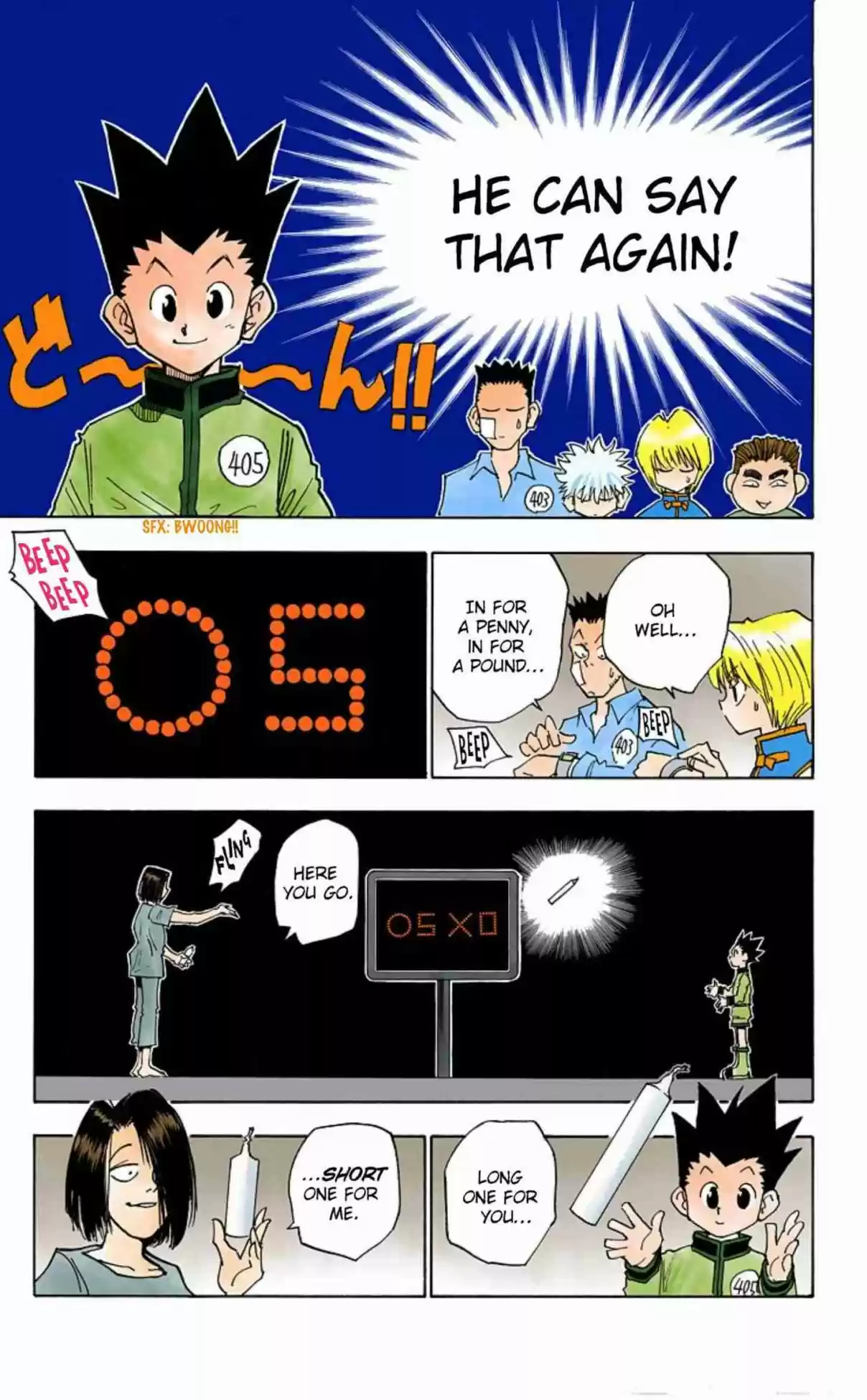 Hunter x Hunter Full Color Vol. 2 Ch. 17 Desperate Choice