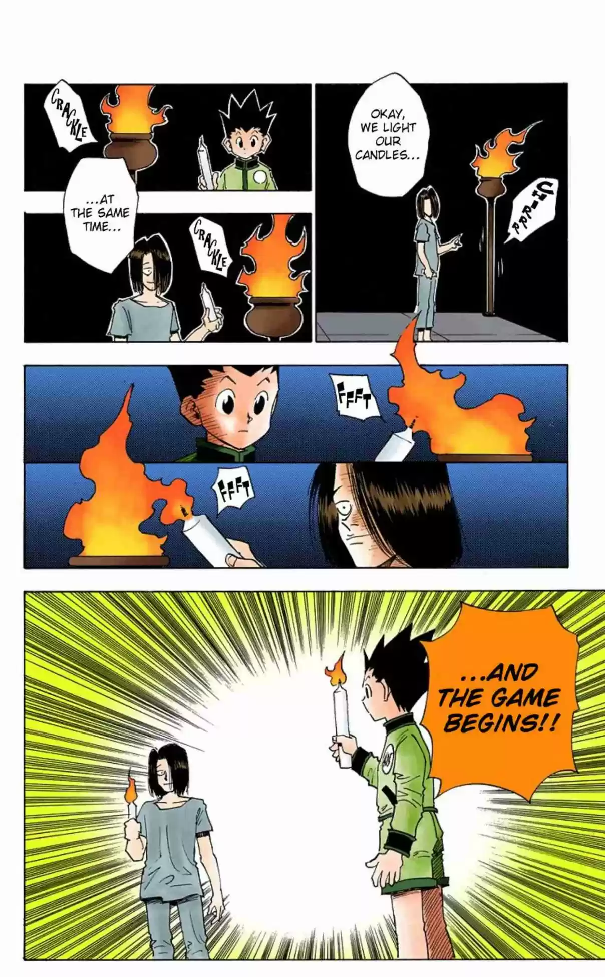 Hunter x Hunter Full Color Vol. 2 Ch. 17 Desperate Choice