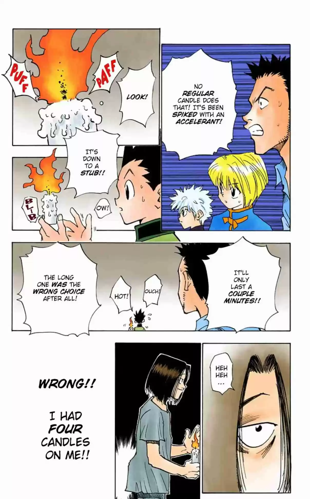 Hunter x Hunter Full Color Vol. 2 Ch. 17 Desperate Choice