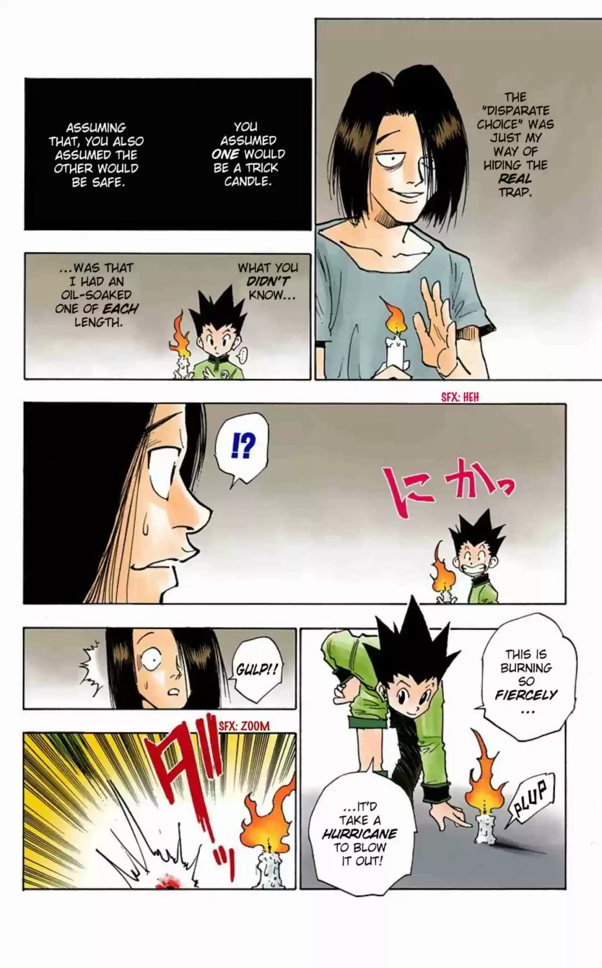 Hunter x Hunter Full Color Vol. 2 Ch. 17 Desperate Choice