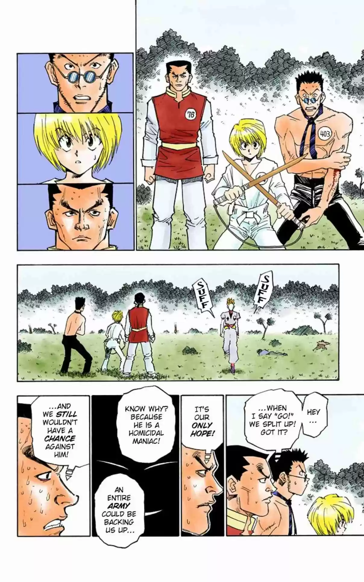 Hunter x Hunter Full Color Vol. 2 Ch. 9 A Struggle in the Mist