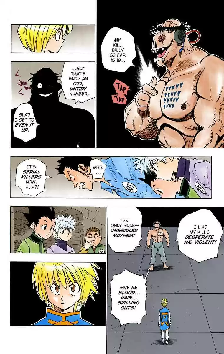 Hunter x Hunter Full Color Vol. 3 Ch. 18 The Two Aces in the Hole