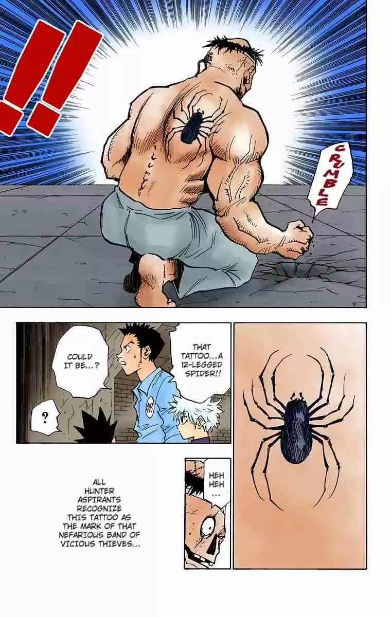 Hunter x Hunter Full Color Vol. 3 Ch. 18 The Two Aces in the Hole