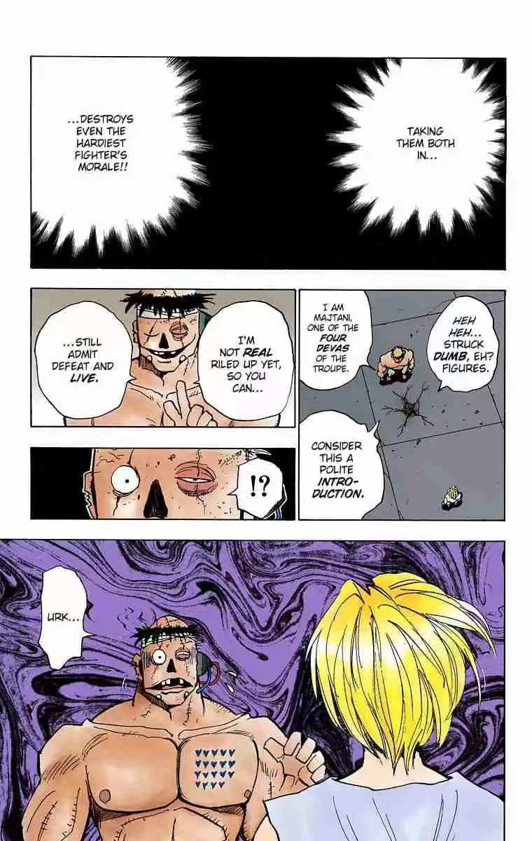 Hunter x Hunter Full Color Vol. 3 Ch. 18 The Two Aces in the Hole