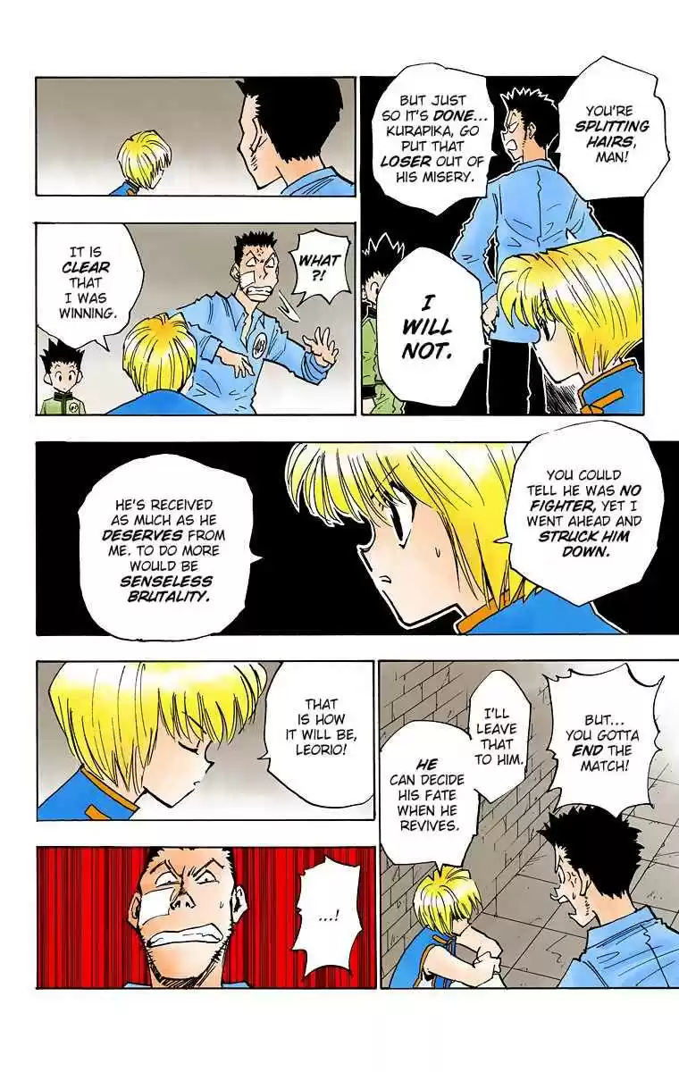 Hunter x Hunter Full Color Vol. 3 Ch. 19 The Trap of Majority Rules