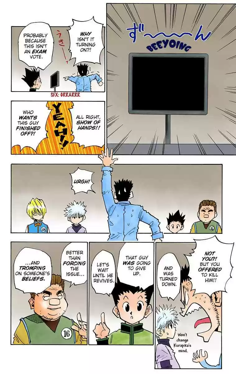 Hunter x Hunter Full Color Vol. 3 Ch. 20 The Trap of Majority Rules