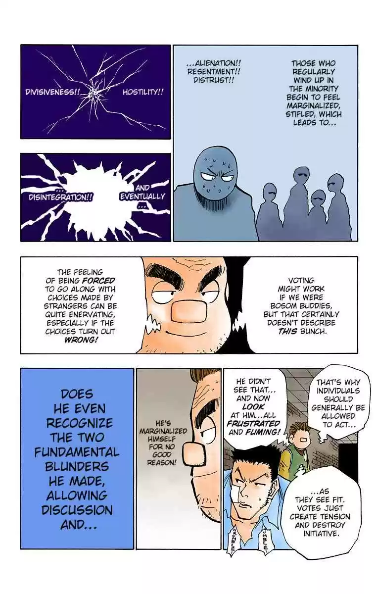 Hunter x Hunter Full Color Vol. 3 Ch. 20 The Trap of Majority Rules
