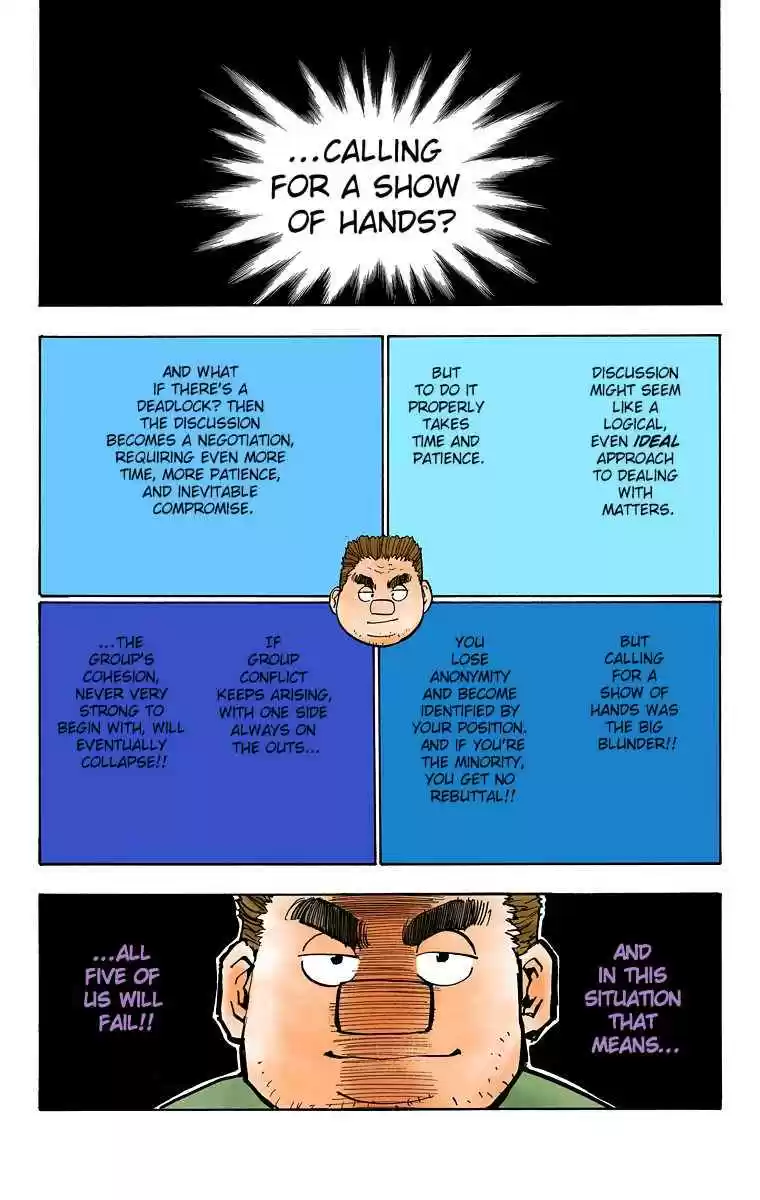 Hunter x Hunter Full Color Vol. 3 Ch. 20 The Trap of Majority Rules