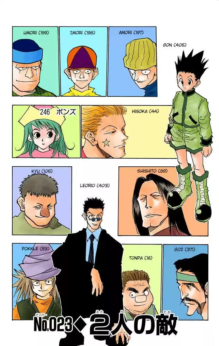 Hunter x Hunter Full Color Vol. 3 Ch. 23 Two Enemies