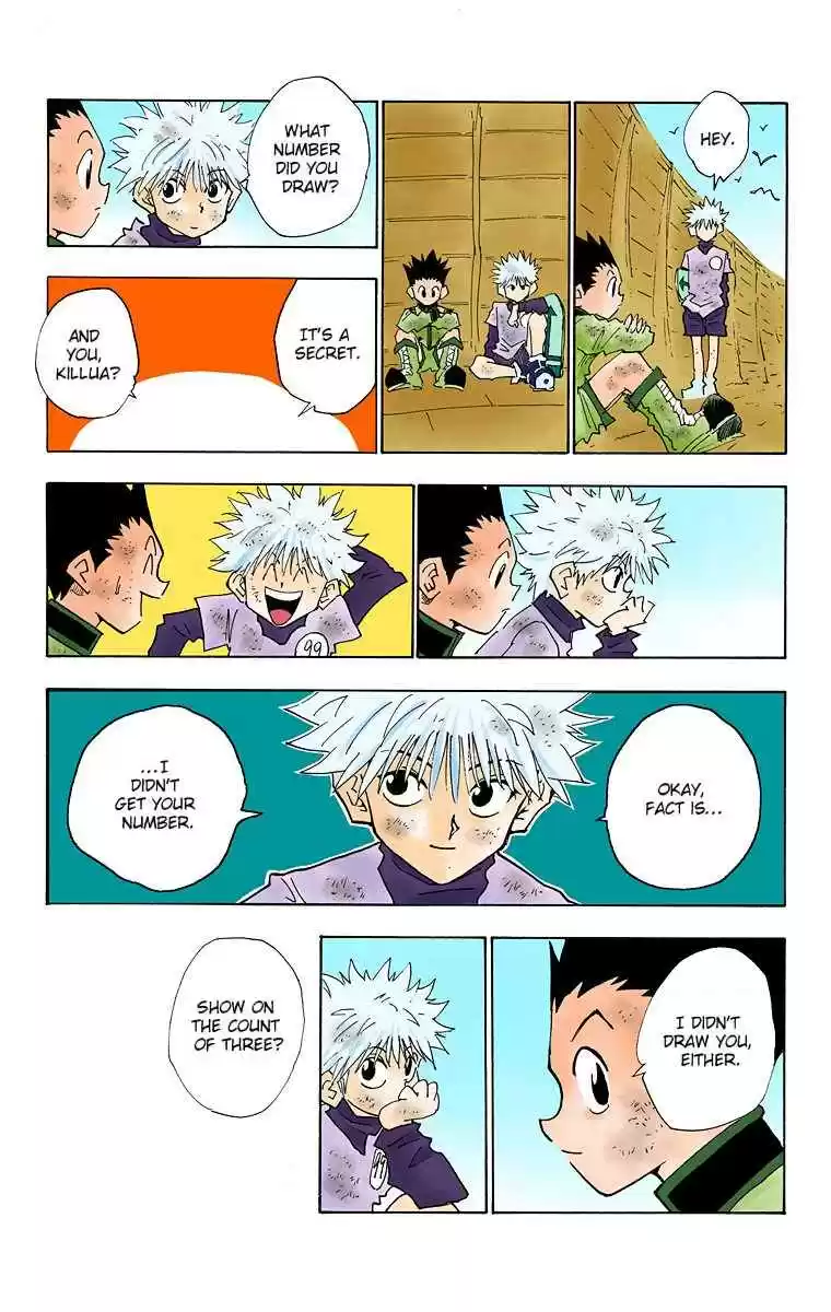 Hunter x Hunter Full Color Vol. 3 Ch. 23 Two Enemies