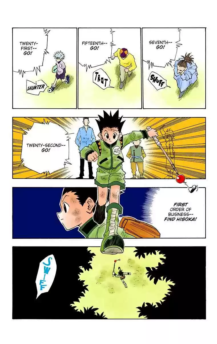 Hunter x Hunter Full Color Vol. 3 Ch. 23 Two Enemies