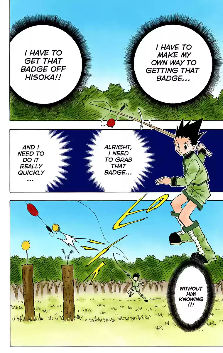 Hunter x Hunter Full Color Vol. 3 Ch. 24 Crash Course