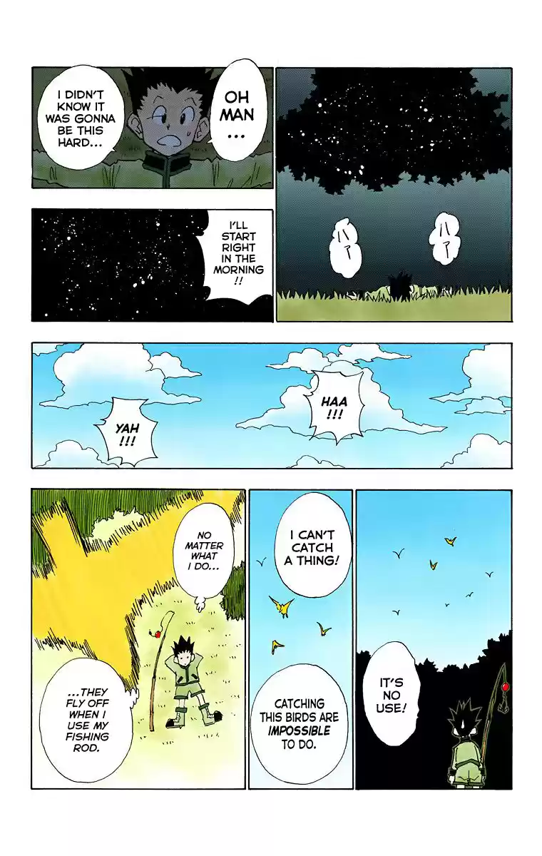 Hunter x Hunter Full Color Vol. 3 Ch. 24 Crash Course