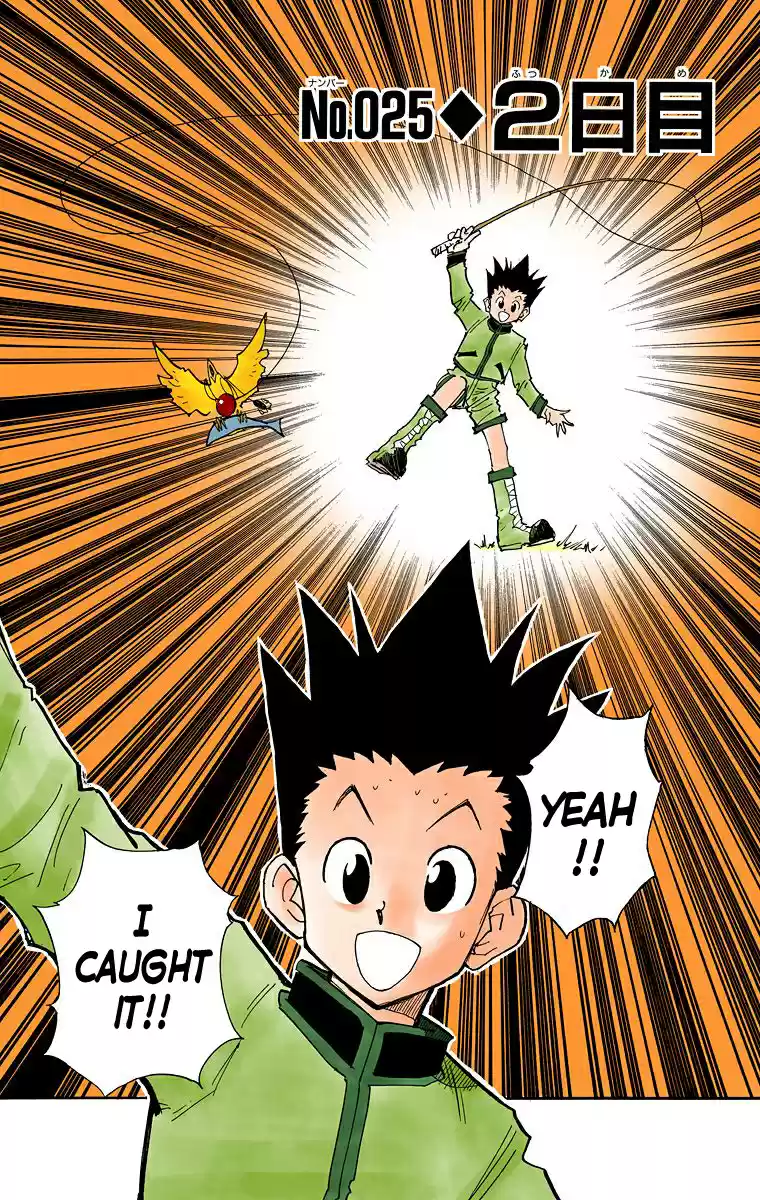Hunter x Hunter Full Color Vol. 3 Ch. 25 The Second day