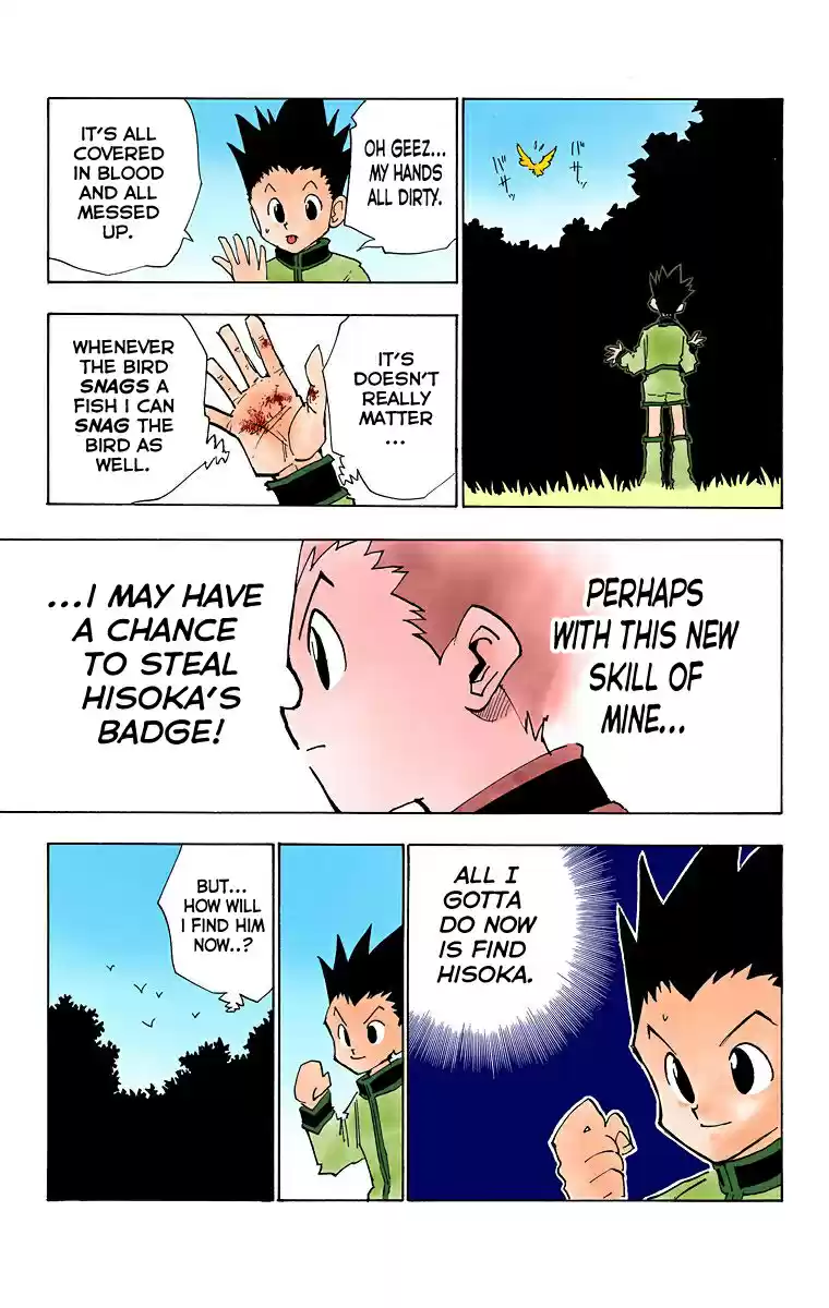 Hunter x Hunter Full Color Vol. 3 Ch. 25 The Second day
