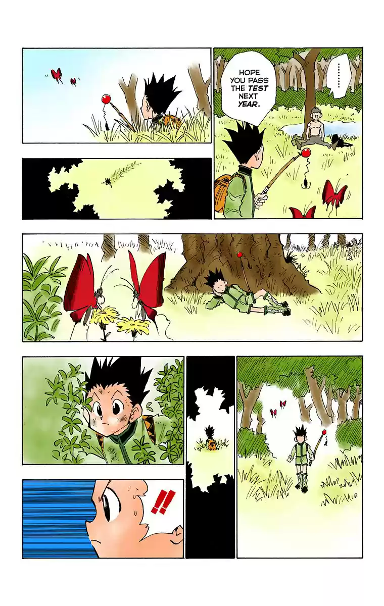 Hunter x Hunter Full Color Vol. 3 Ch. 25 The Second day