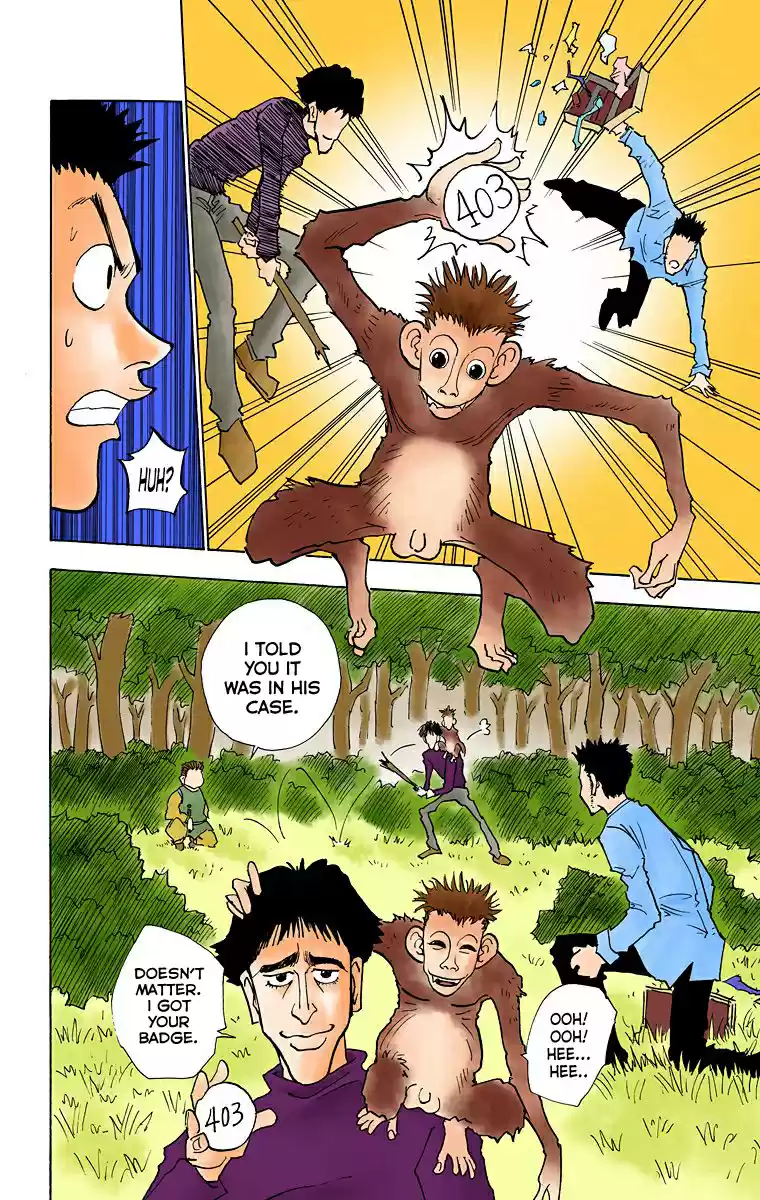 Hunter x Hunter Full Color Vol. 3 Ch. 25 The Second day