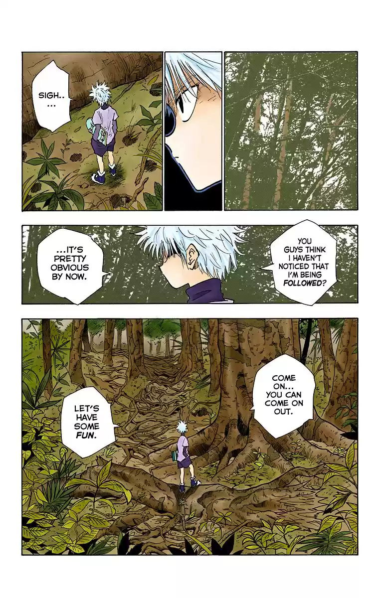 Hunter x Hunter Full Color Vol. 3 Ch. 26 The Night Before The Showdown