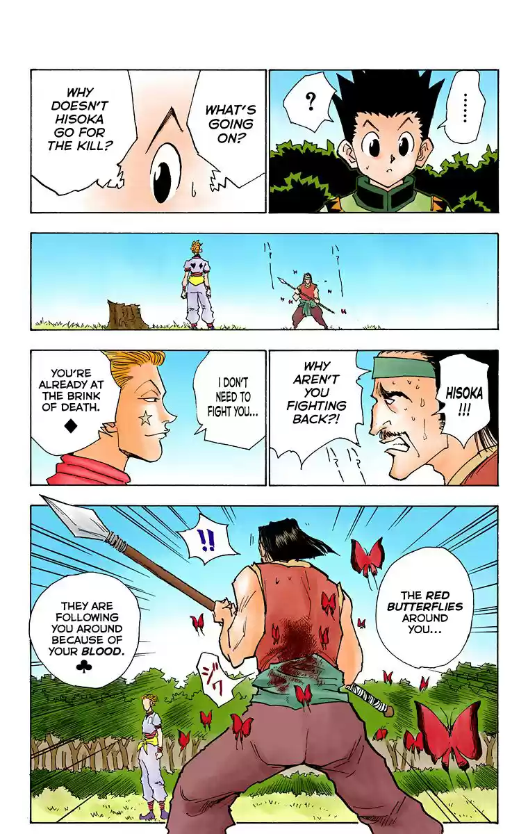 Hunter x Hunter Full Color Vol. 3 Ch. 26 The Night Before The Showdown