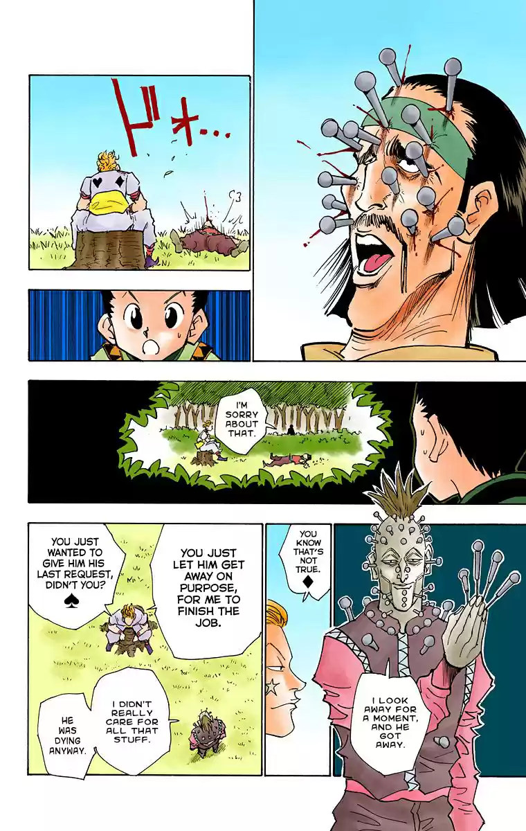 Hunter x Hunter Full Color Vol. 3 Ch. 26 The Night Before The Showdown
