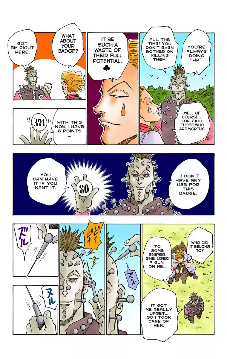 Hunter x Hunter Full Color Vol. 3 Ch. 26 The Night Before The Showdown
