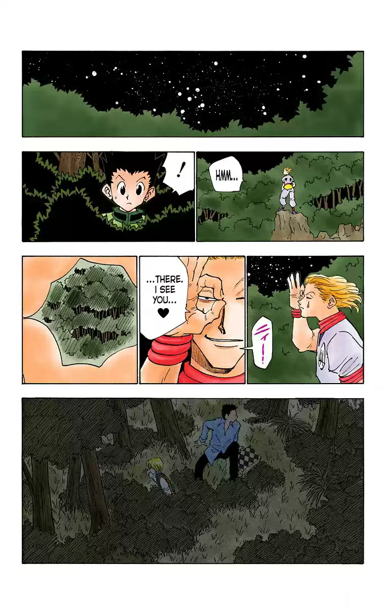 Hunter x Hunter Full Color Vol. 3 Ch. 26 The Night Before The Showdown