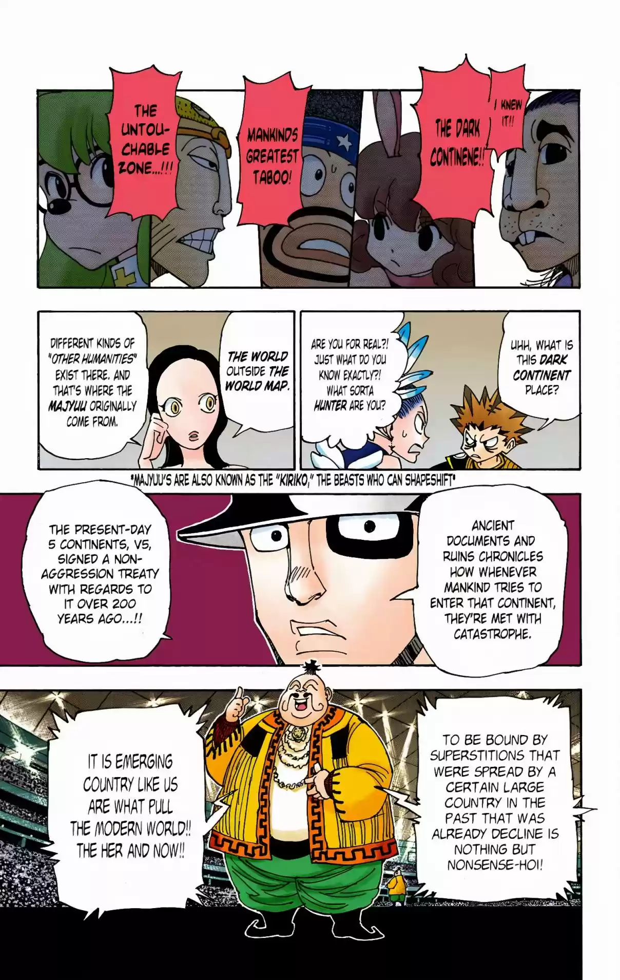 Hunter x Hunter Full Color Vol. 32 Ch. 340 special mission