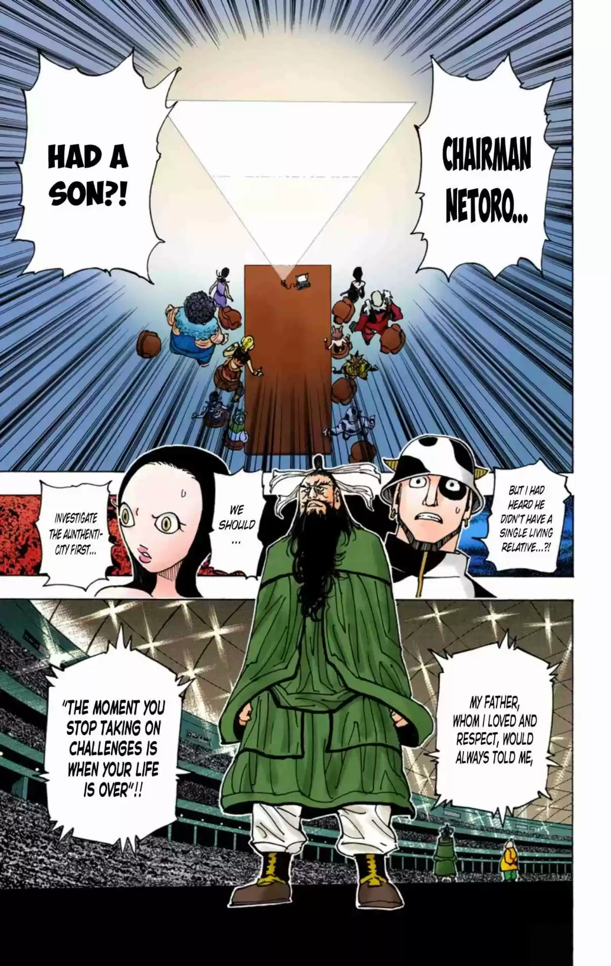 Hunter x Hunter Full Color Vol. 32 Ch. 340 special mission