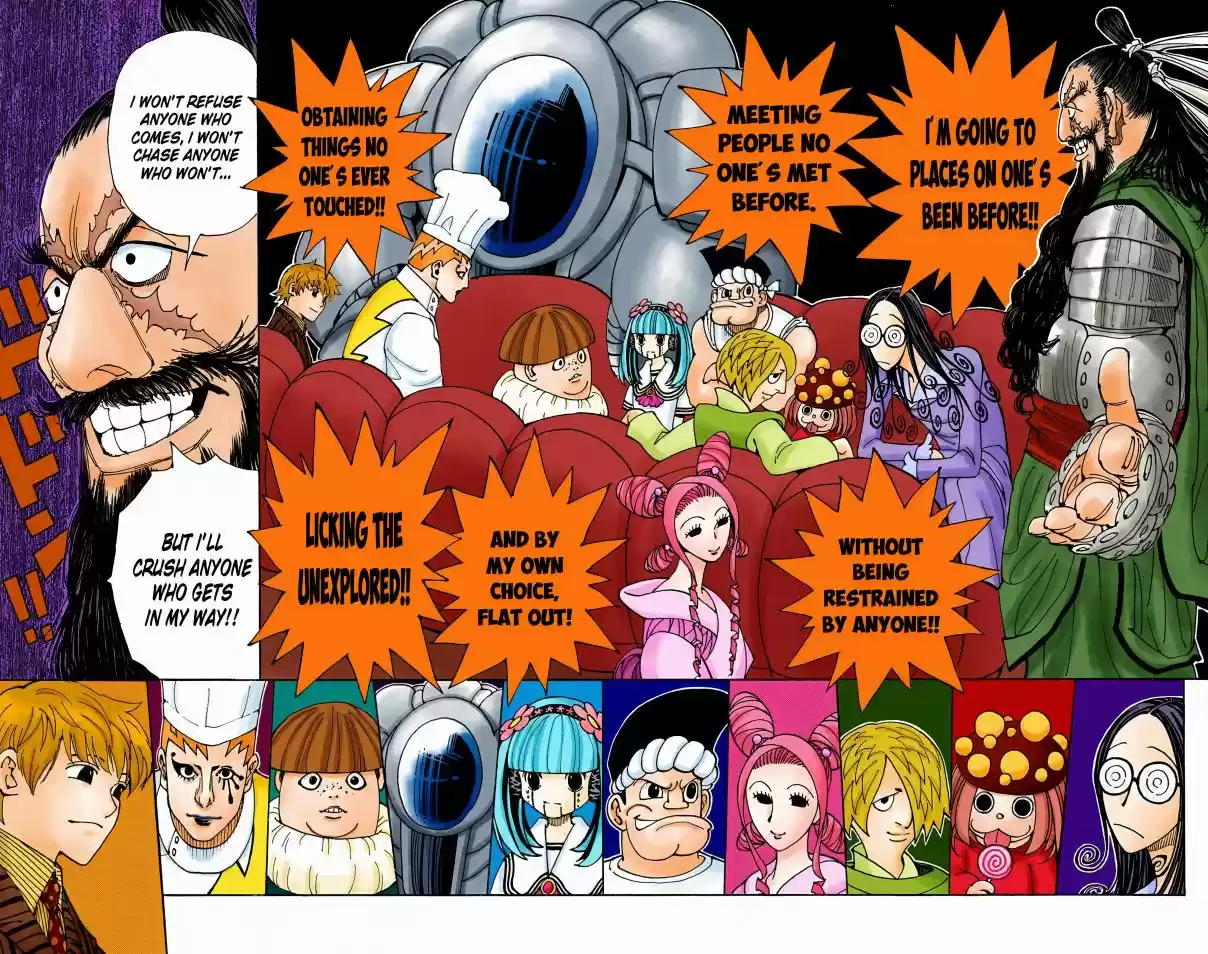 Hunter x Hunter Full Color Vol. 32 Ch. 340 special mission