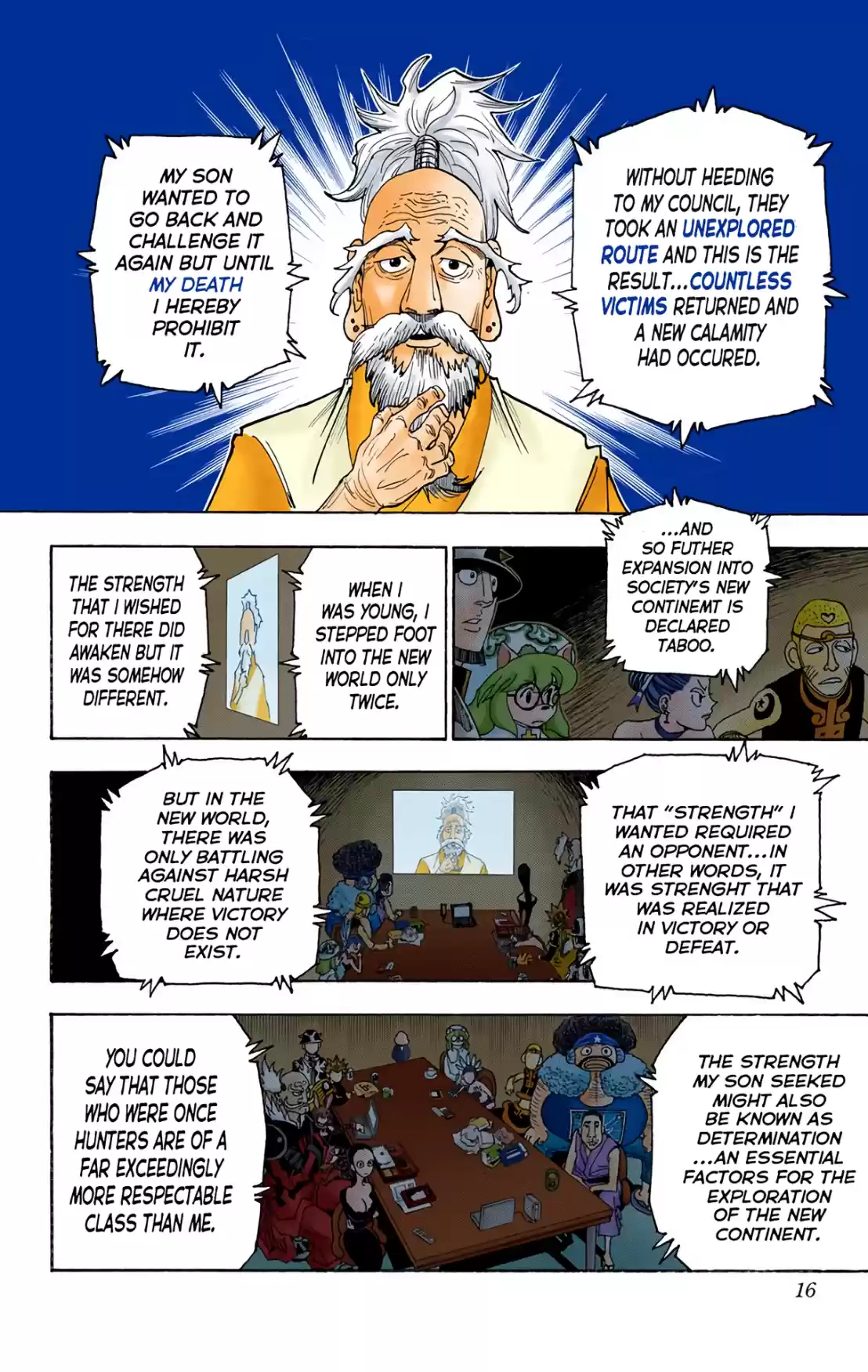 Hunter x Hunter Full Color Vol. 33 Ch. 341 Threats