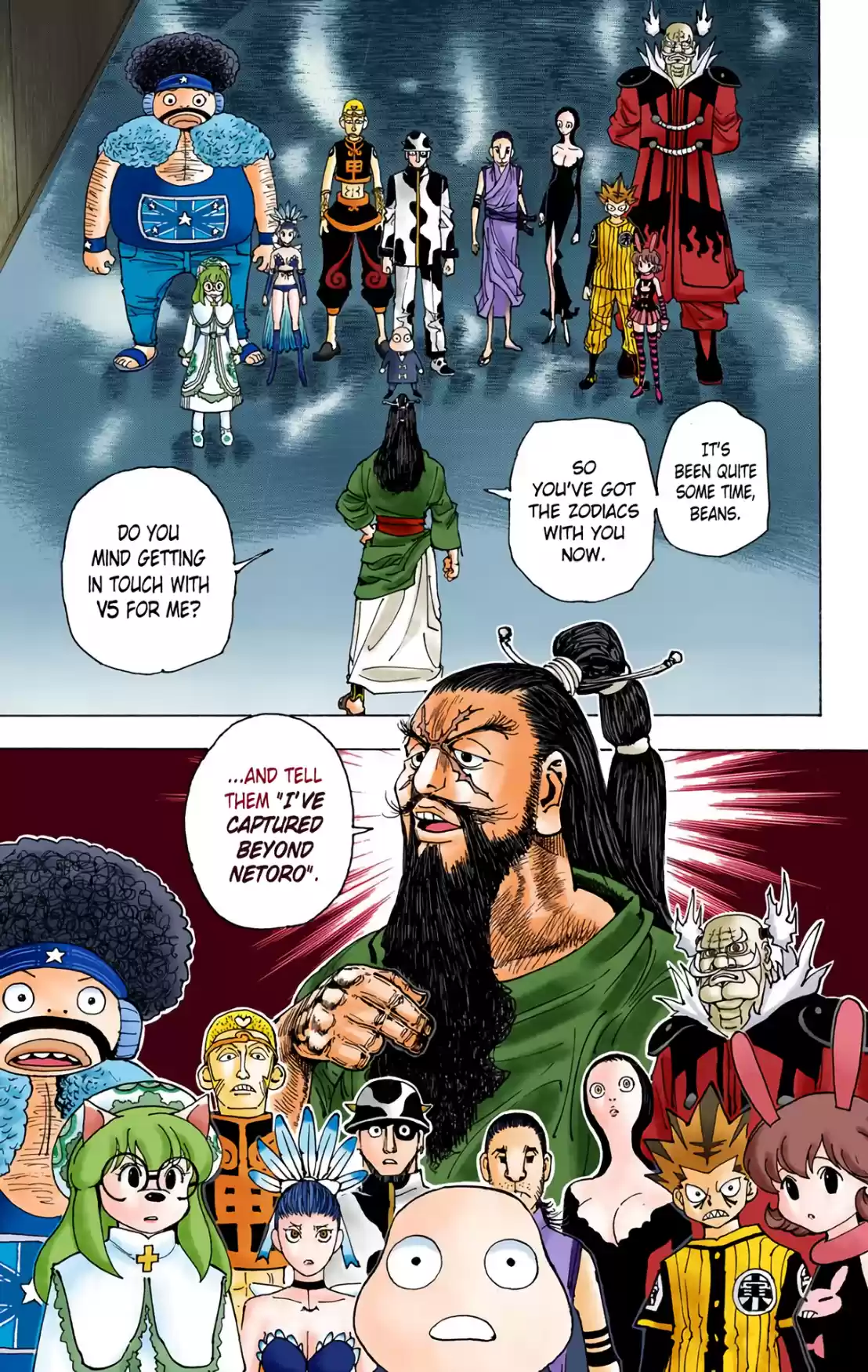 Hunter x Hunter Full Color Vol. 33 Ch. 341 Threats
